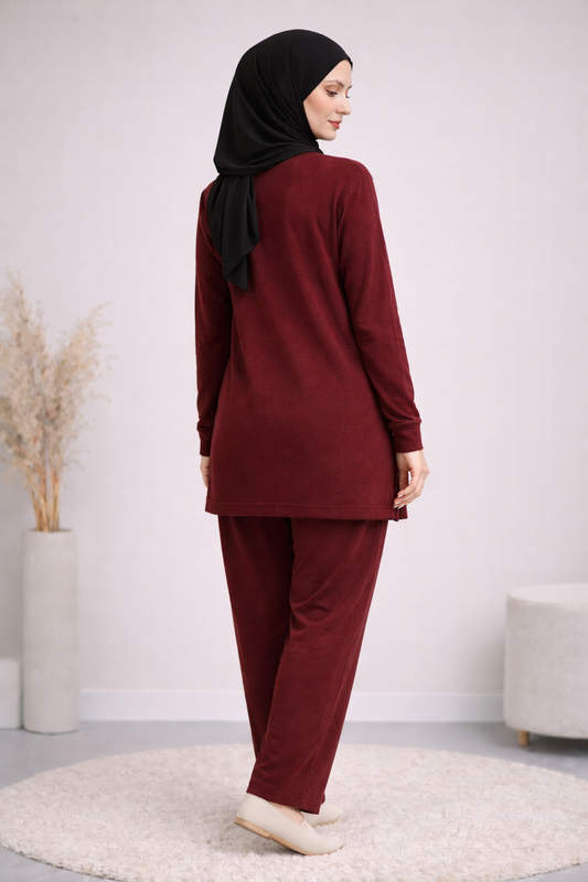 Armalı Vortex İkili Takım - Bordo